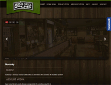 Tablet Screenshot of grillbar.cz