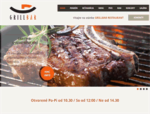 Tablet Screenshot of grillbar.sk